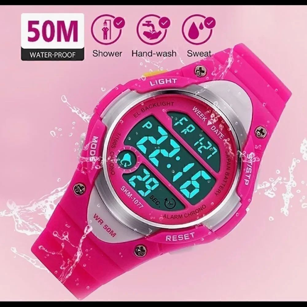 🛍SKMEL Boys , Girls Sport Digital Water Proof Electronic watch